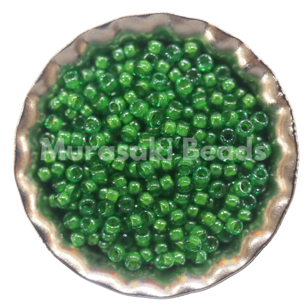 Murasaki Glass Seed Beads Size 11 - 330A Spring Green Luster