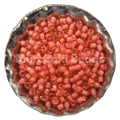 Murasaki Glass Seed Beads Size 11 - 392 Light Topaz Salmon