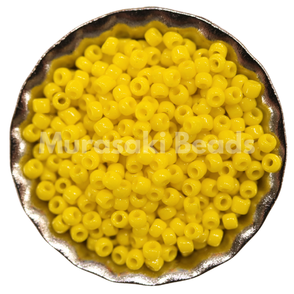 Murasaki Glass Seed Beads Size 11 - 404 Light Yellow