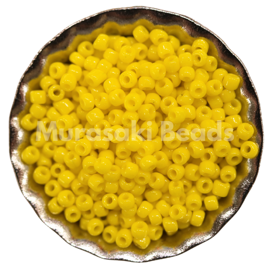 Murasaki Glass Seed Beads Size 11 - 404 Light Yellow