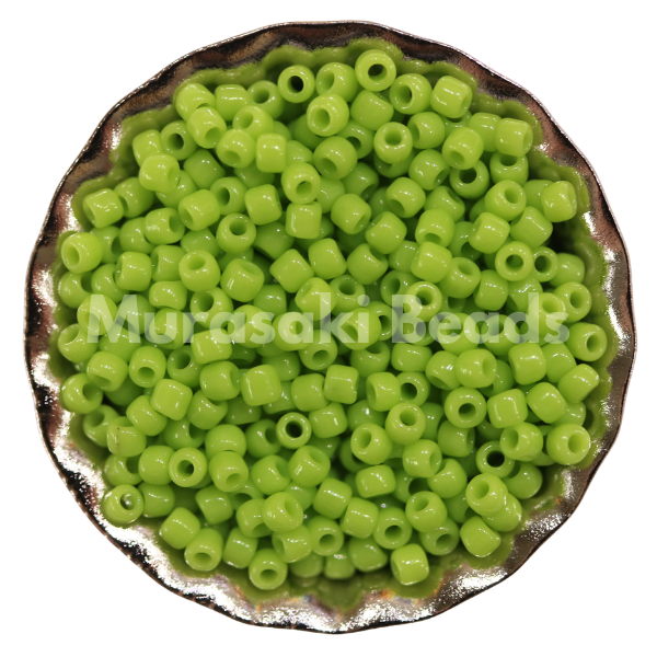 Murasaki Glass Seed Beads Size 11 - 411A Lime Green