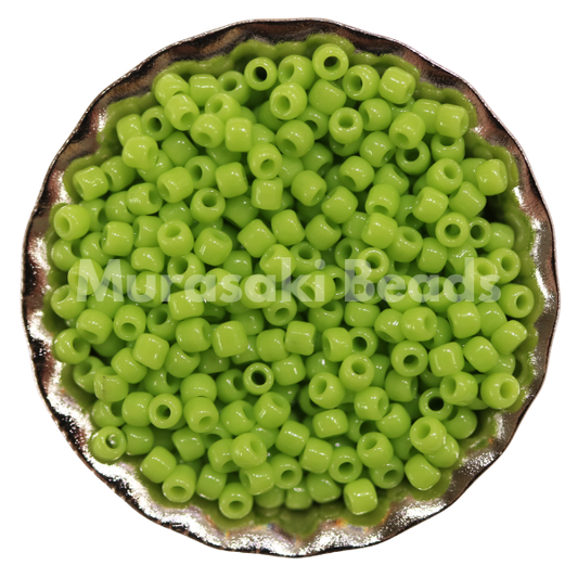 Murasaki Glass Seed Beads Size 11 - 411A Lime Green