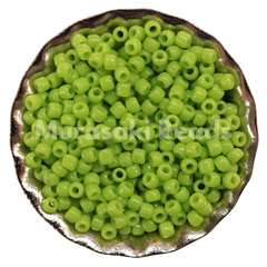 Murasaki Glass Seed Beads Size 11 - 411A Lime Green