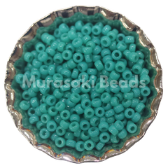 Murasaki Glass Seed Beads Size 11 - 412 Turquoise Green