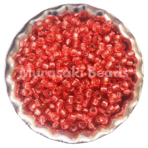 Murasaki Glass Seed Beads Size 11 - 44 Salmon