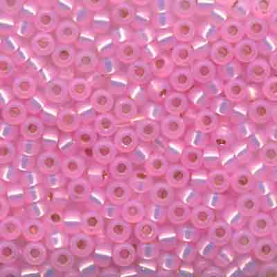 Murasaki Glass Seed Beads Size 15 - 583 Candy Pink Opal
