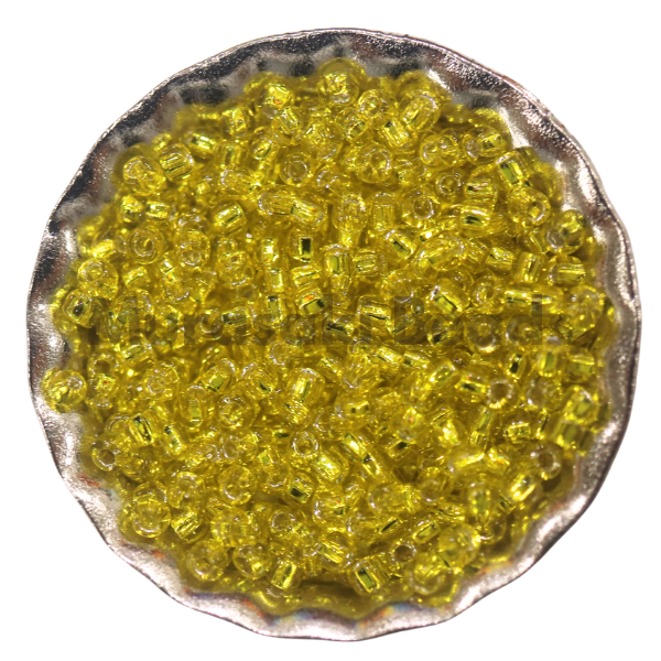 Murasaki Glass Seed Beads Size 11 - 6 Yellow