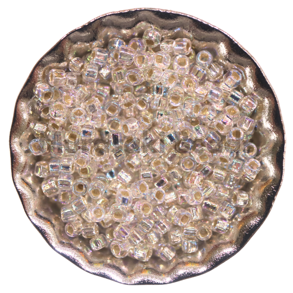 Murasaki Glass Seed Beads Size 11 - 635 Crystal Iridescent