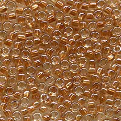 Murasaki Glass Seed Beads Size 11 - 702 Light Peach Chrome Luster
