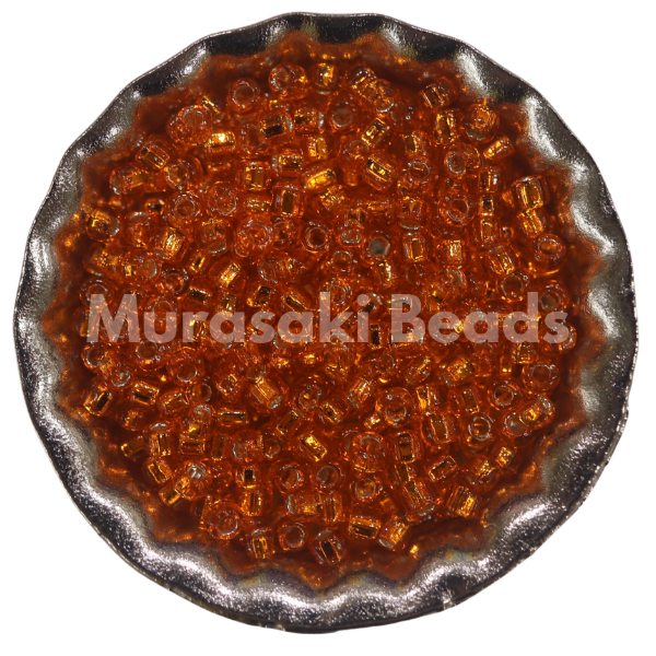 Murasaki Glass Seed Beads Size 11 - 9 Dark Orange