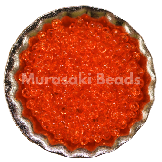 Murasaki Glass Seed Beads Size 15 - 139 Orange