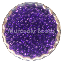 Murasaki Glass Seed Beads Size 15 - 153D Purple