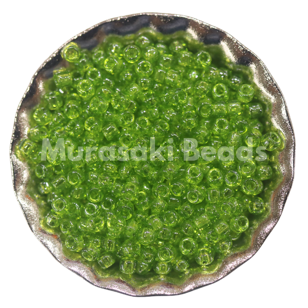 Murasaki Glass Seed Beads Size 15 - 172 Lime Luster