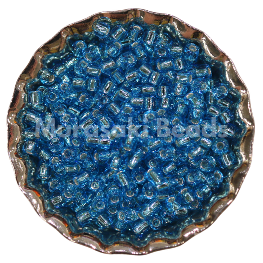 Murasaki Glass Seed Beads Size 15 - 18 Aqua
