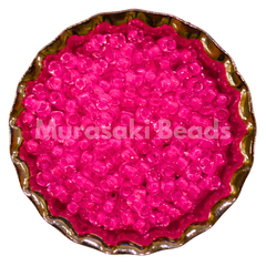 Murasaki Glass Seed Beads Size 15 - 207A Dark Pink Neon