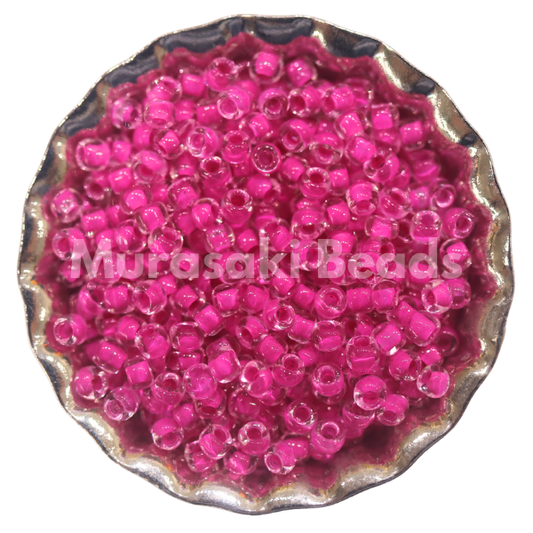 Murasaki Glass Seed Beads Size 15 - 209 Raspberry
