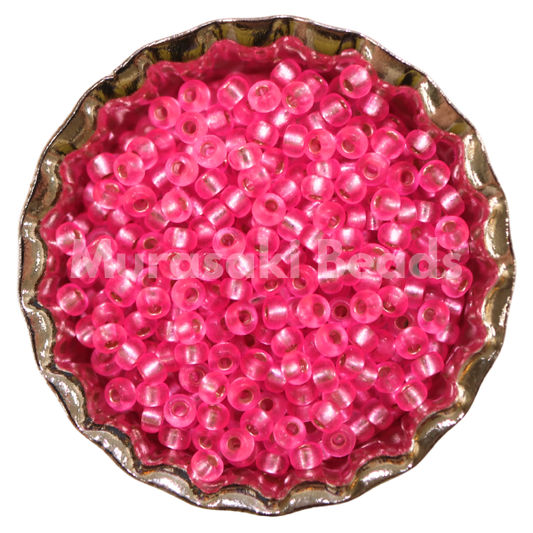 Murasaki Glass Seed Beads Size 15 - 22 Candy Pink
