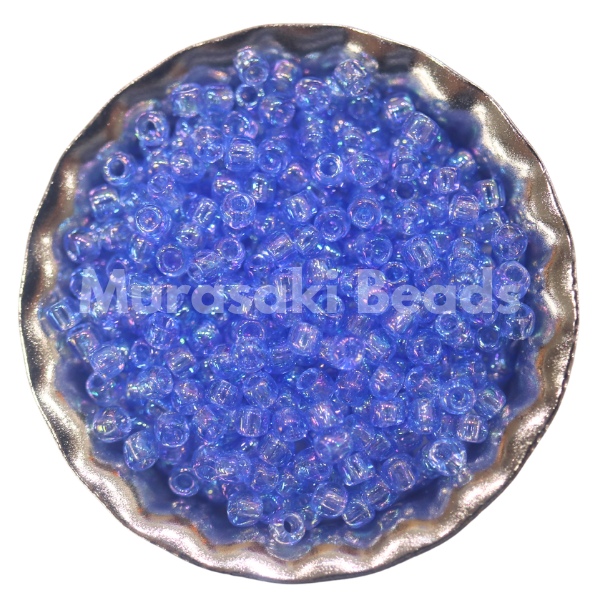 Murasaki Glass Seed Beads Size 15 - 260D Light Sapphire Iridescent