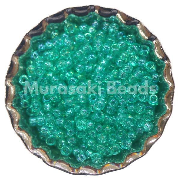 Murasaki Glass Seed Beads Size 15 - 287 Seafoam Iridescent