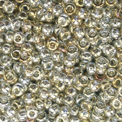 Murasaki Glass Seed Beads Size 15 - 318C Crystal Iris Luster