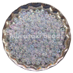 Murasaki Glass Seed Beads Size 15 - 325B Ice Blue Iridescent