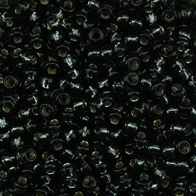 Murasaki Glass Seed Beads Size 15 - 36 Black Diamond