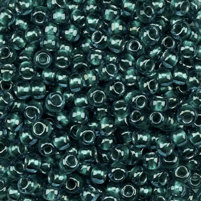 Murasaki Glass Seed Beads Size 15 - 375K Aqua Turquoise Chrome
