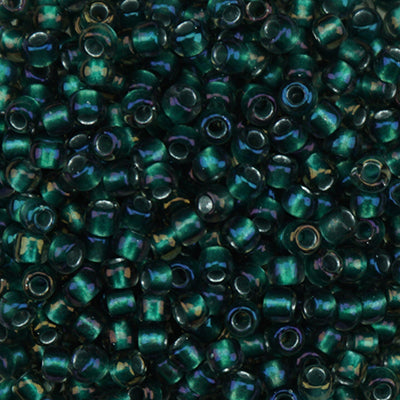 Murasaki Glass Seed Beads Size 15 - 377I Crystal Jade Iridescent