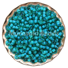 Murasaki Glass Seed Beads Size 15 - 399O Green Blue