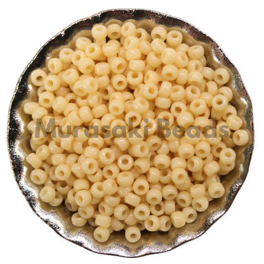 Murasaki Glass Seed Beads Size 15 - 403 Bone