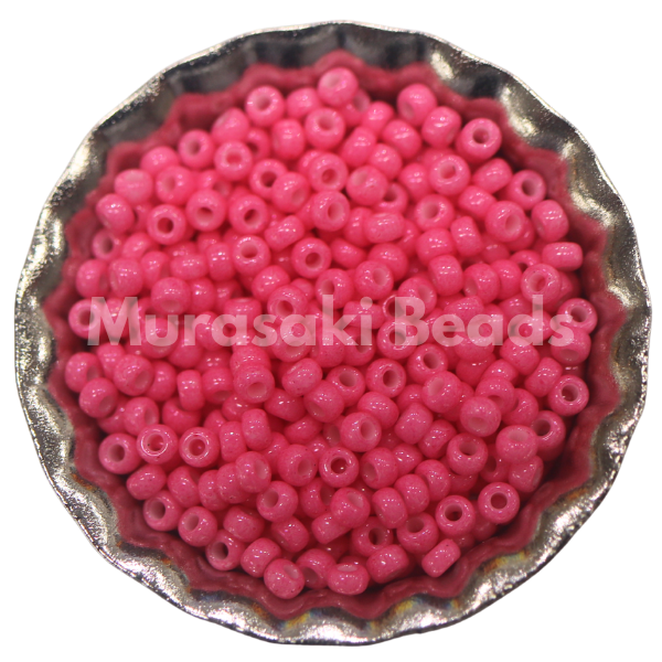 Murasaki Glass Seed Beads Size 15 - 415 Atomic Pink