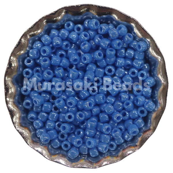 Murasaki Glass Seed Beads Size 15 - 430E Denim Blue Luster