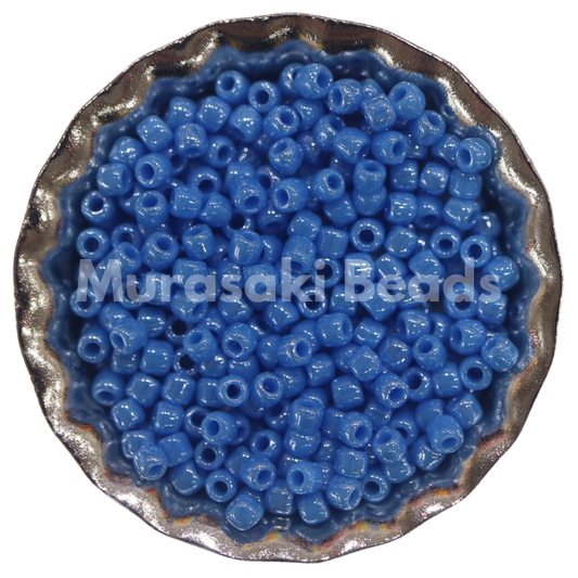 Murasaki Glass Seed Beads Size 15 - 430E Denim Blue Luster