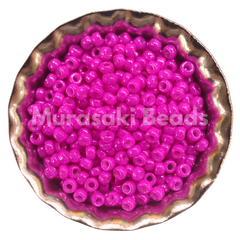 Murasaki Glass Seed Beads Size 15 - 435 Magenta Luster