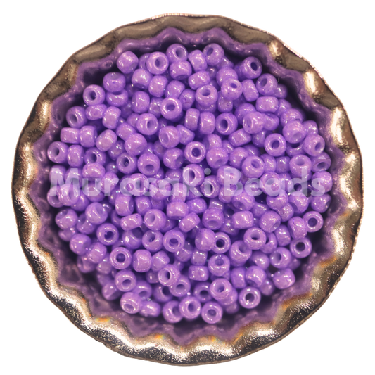 Murasaki Glass Seed Beads Size 15 - 437 Lilac Luster