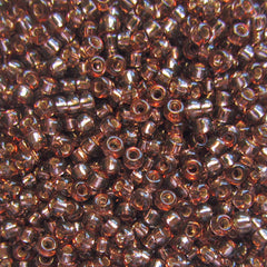 Murasaki Glass Seed Beads Size 15 - 45 Smoke Topaz