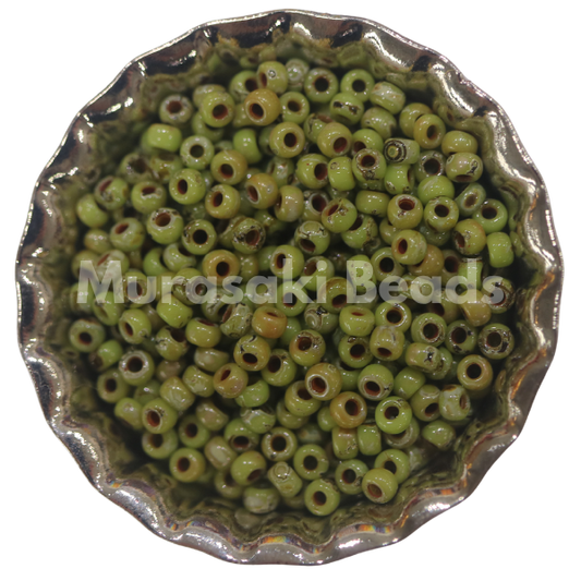 Murasaki Glass Seed Beads Size 15 - 4515 Chartreuse