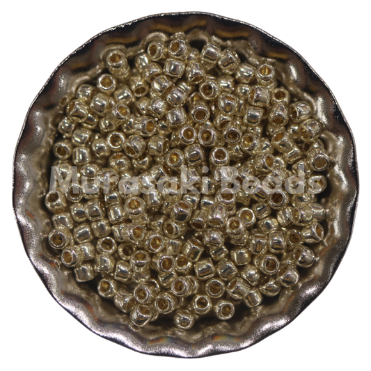 Murasaki Glass Seed Beads Size 15 - 470P Aluminum