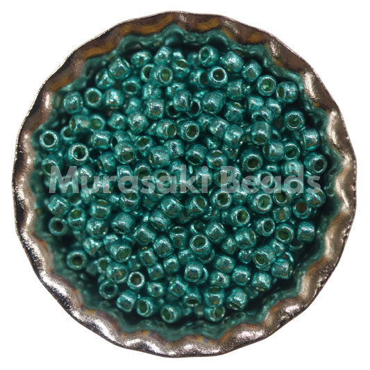 Murasaki Glass Seed Beads Size 15 - 474P Turquoise