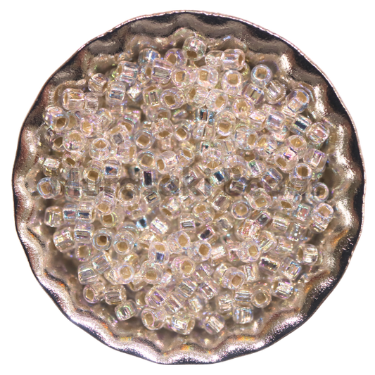 Murasaki Glass Seed Beads Size 15 - 635 Crystal Iridescent
