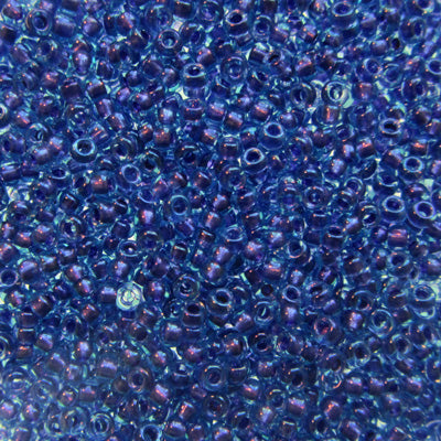 Murasaki Glass Seed Beads Size 15 - 718 Steel Blue Chrome