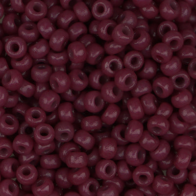 Murasaki Glass Seed Beads Size 15 - 868 Raspberry