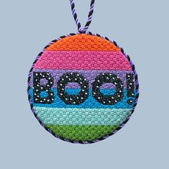 Nash and Daughters  Needlepoint Colorful Boo Needlepoint Canvas