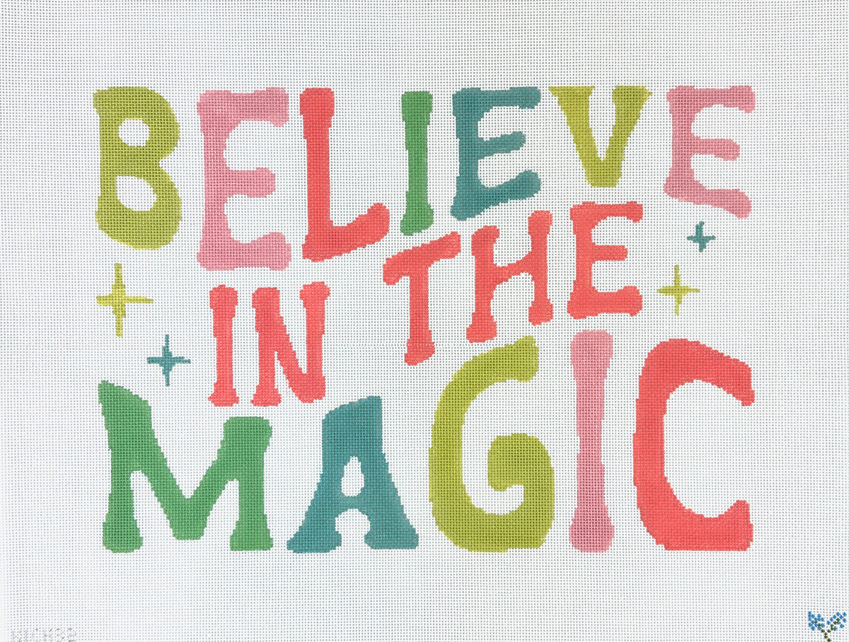 The Collection Designs Kay Irby Believe in Magic Needlepoint Canvas