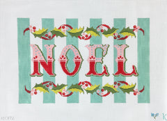 The Collection Designs Kay Irby Noel Pillow Needlepoint Canvas