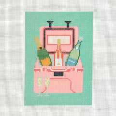 Needlepoint To Go Champagne Cooler Needlepoint Canvas