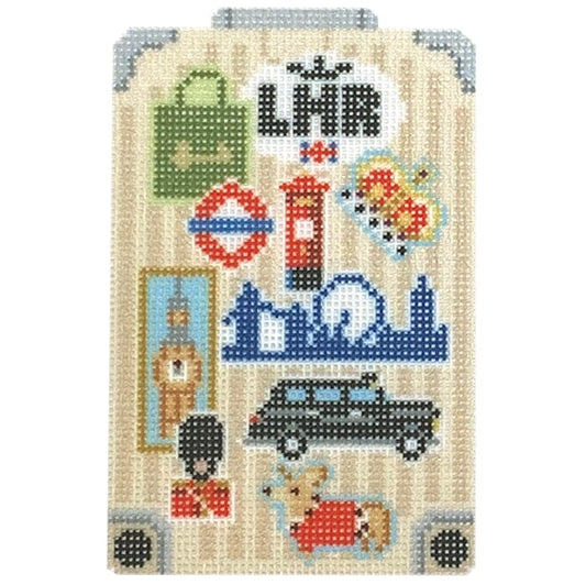 Needlepoint to Go London Globe Trotter Needlepoint Canvas