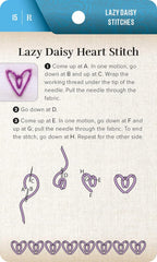 On-the-Go Embroidery Cards Set 1