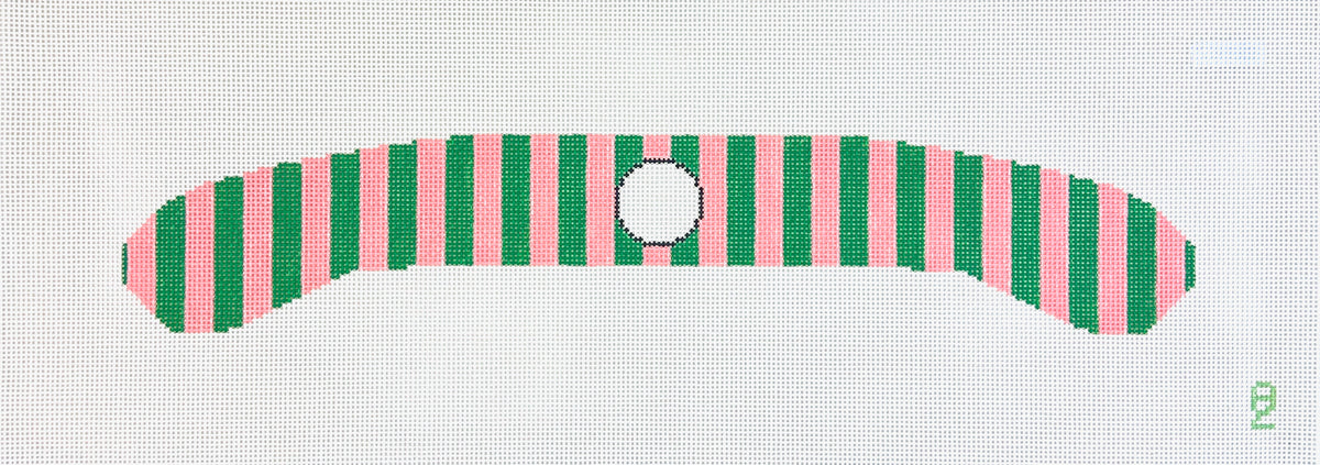 Oz Needle and Thread Beverly Hills Stripe Hanger Needlepoint Canvas