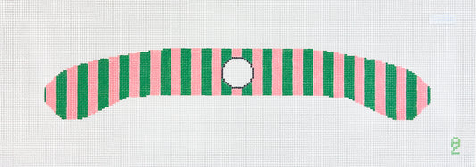 Oz Needle and Thread Beverly Hills Stripe Hanger Needlepoint Canvas